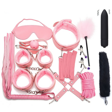 PU Leather Erotic Fetish Kits / Bondage BDSM Toys For Couples - EVE's SECRETS